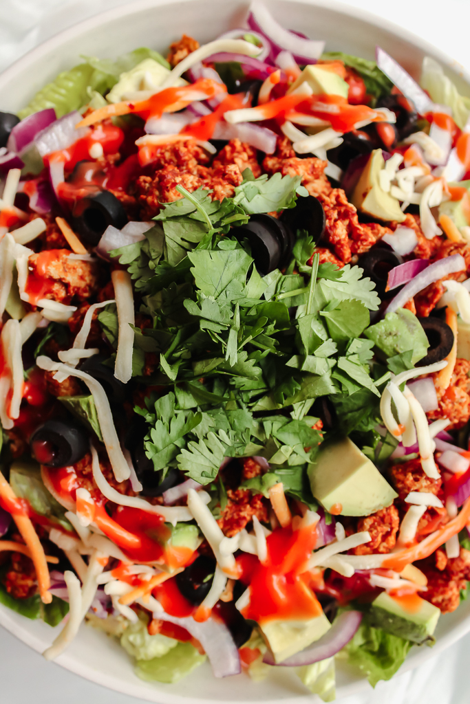 Taco Salad with Catalina Dressing